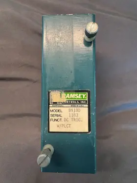 BN180 RAMSEY CONTROLS Control Power Supply Trigger Plct