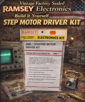 SMD-1 RAMSEY Stepper Motor Driver Nos Kit