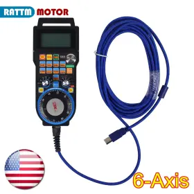 LHB04B-6 RATTM MOTOR Axis Wired Handwheel Cnc Mpg Pendant Xhc