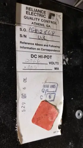 801431006SP RELIANCE ELECTRIC Vs Power Module Drive Sp #3