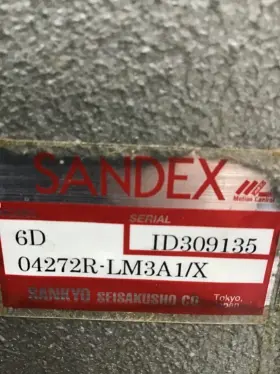 04272R-LM3A1-X SANDEX Indexing Drive #2