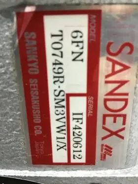 6FNT0749R-SM3VW1-X SANDEX Indexing Drive #3
