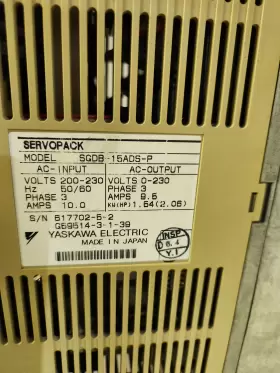 SGDB-15ADS-P SERVOPACK Yaskawa Repaired #2