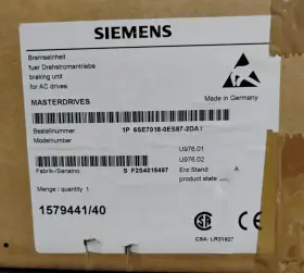 6SE7018-0ES87-2DA1 SIEMENS Braking Unit #3