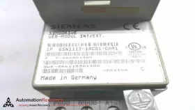 6SN1112-1AC01-0AA1 SIEMENS Simodrive Monitoring Module #3