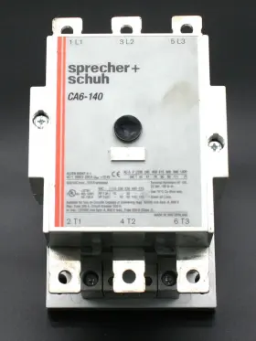 CA6-140 SCHUH Sprecher Solid Drive Contactor Swiss