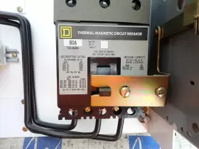 FHL36080 SQUARE D Mcc Door Amp Feeder #3