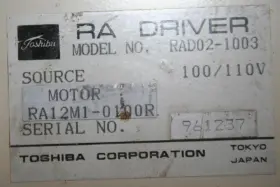 RAD02-1003 TOSHIBA Servo Driver #3