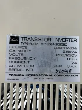 VT130G1-2025B0 TOSHIBA Transistor Inverter #2