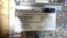 71508AA VOLKMANN Ac Drive Volts Phase #3