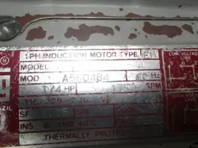 AB60484 WEG Motor Rpm #3