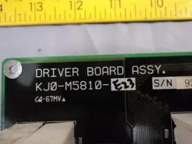 KJ0-M5810-E23 YAMAHA Driver Board #2