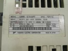 CIMR-G7A43P7 YASKAWA Drive Board #3