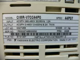 CIMR-V7CC44P0 YASKAWA Ac Drive #3