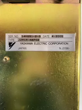 JZRCR-NBP02 YASKAWA Servo Drive #3