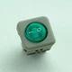 4PC PRONIC R2 Square Power Rocker Switch 4 Pins Green Lamp 10A 250VAC 15A 125VAC