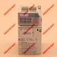 one Used Yaskawa CIMR-JT2A0002BAA frequency converter Quality assurance
