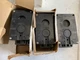 Three (3) General Electric CR2943AJ301B Push Button Stations STOP, NOS