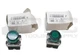 LOT OF 2 NEW AUTOMATION DIRECT GCX1232-24L PUSH BUTTON GREEN W/ ECX1050 *READ*
