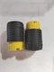 2 Pass & Seymour L1020C Color: Black/yellow Twist Lock Plug Female 20A 125/250v 