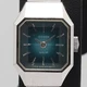 Citizen Hand-Wound Watch Model 4-674502 Special Square Green Dial