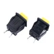 2A 250VAC Square Push Button Momentary Switch Red Green Yellow without lock