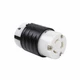 Pass & Seymour L620C 20A NEMA L620 Connector Black 250V (White Front Body)