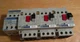 "LOT OF 5" TELEMECANIQUE (1) GV2-G05, (1) GV2-G454 & (3) GV2-M08 MOTOR STARTERS