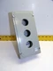 NEW CUTLER HAMMER 3 HOLE PUSHBUTTON STATION 1" ENTRY  10250T/E34