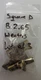 Lot of 3 Square D B2.65 Overload Relay Thermal Heaters