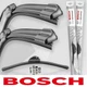 BOSCH Wiper Blades Set Clear Advantage for 2016 Lexus RC200t Left Right
