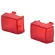 E30KK10 Cutler-Hammer 2 Red Type K Blank Lens  -SA