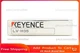 Keyence LV-H35 Digital laser sensor NEW  US Free TAX