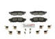 Bosch Disc Brake Pad Set Rear BE1805H For 2015-2021 Lexus NX300 NX200t