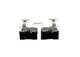 For 2016-2017 Lexus IS200t Bosch Semi-Metallic Brake Pads with Hdw Front