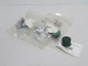 239090 New-No Box; Siemens 52RA4S3 Lot-4 Green Pilot Light Lenses; 30mm