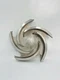 8&rdquo; Goulds 5 Vane 3196 3x4-8G Stainless Pump Impeller Full Size