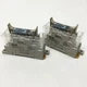 Lot of 2 Omron G7SA-3A1B Safety Relays, 6A, 3PST-NO & SPST-NC w/P7SA-10F Socket