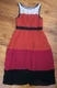 ABS Allen Schwartz Red/pink/black Dress - Style 3P89W97 Size 4