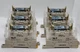Lot of 6 - OMRON P7SA-10F RELAY SOCKET WITH G7SA-3A1B RELAY [1WS3-6]