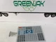 HAAS 61-0200B MEMBRANE KEYBOARD USED FREE SHIPPING!!!!!!!!!!!!!!!