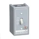 Square D FHP Manual Starter NEMA Type 1 Enclosure Class 2510FG1P, Red Pilot 