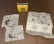 Square D 9998 BA-81 size 0, 3 pole contact kit, silver contacts w diagram & box