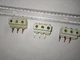 SIEMENS 3RV1915-5A AUXILLARY LINE SIDE FEEDER BUSS LINK BAR 63A 690V  (LOT OF 3)
