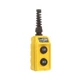 1PC SQUARE D 9001BW93Y PENDANT STATION 600VAC 5A, 2 Button, 2 NO, Forward -