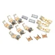 SQUARE D 9998SL14 Replacement Contact Kit, 4 Contacts 2BZ83