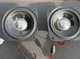 2 Small Square 4&rdquo; Speakers 3 Ohm 8 Watts Model 5CK Working Mint Condition