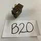 SQUARE D 9001-KA-1  CONTACT BLOCK PILOT DUTY 1NO/1NC SERIES B  Chipped ECS