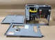 SQUARE D MODEL 5 30 AMP 600  V  SIZE 1 FUSED MCC MCCB BUCKET ON LIGHT/HOA