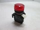 Cutler Hammer E22R2 Red Momentary Illuminated Pushbutton, 110/120V